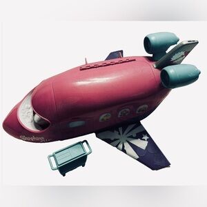 Shopkins Pink and Purple Toy Plane